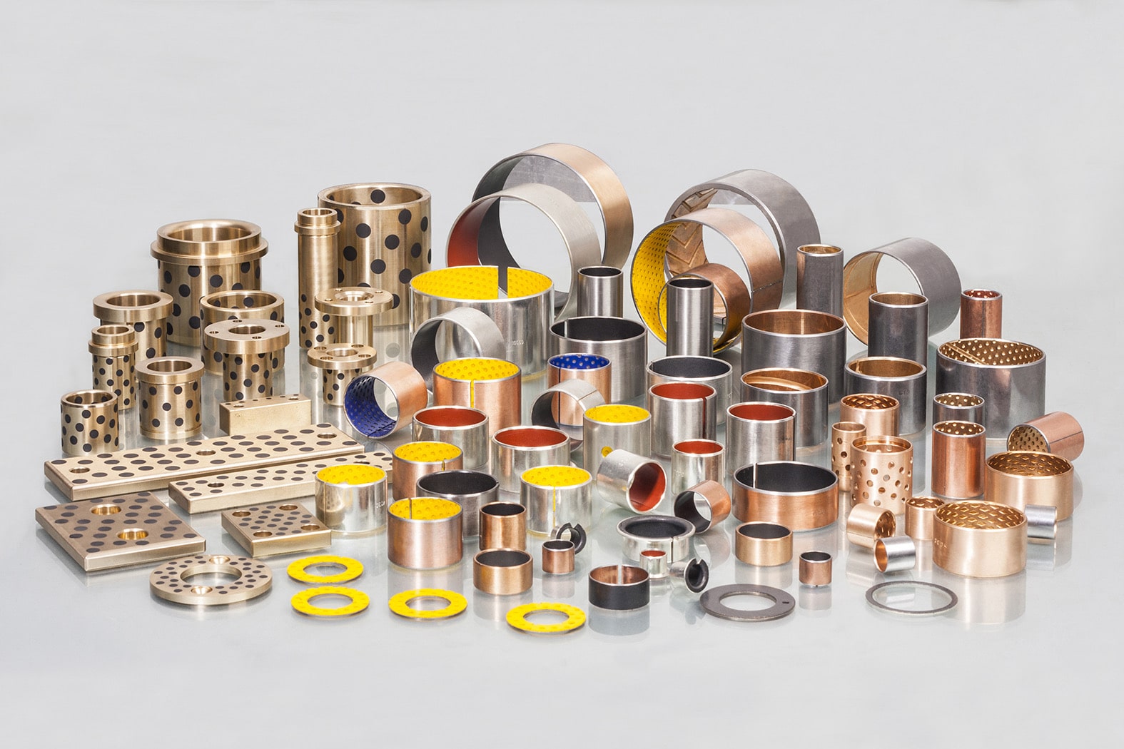 self lubricating bearing material types