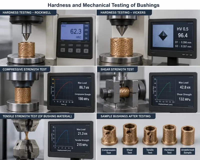 An assembly line bushings