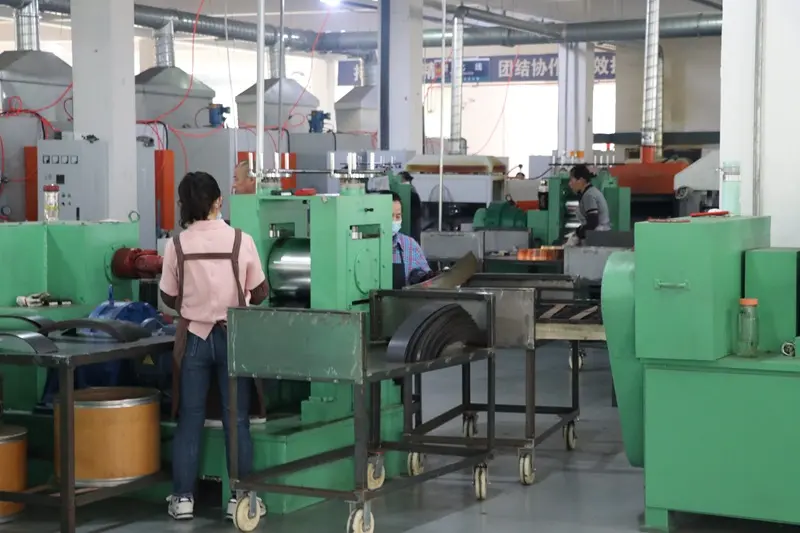 Factory machinery rolling composite bushing material